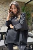 The Soft Tech Jersey Zippy Sweatshirt Black
